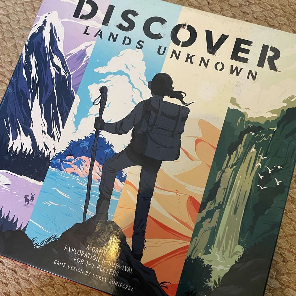 Discover: Lands Unknown Board Game - Fantasy Flight 2016